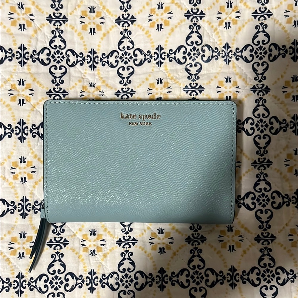 Kate Spade Aqua Leather Wallet
